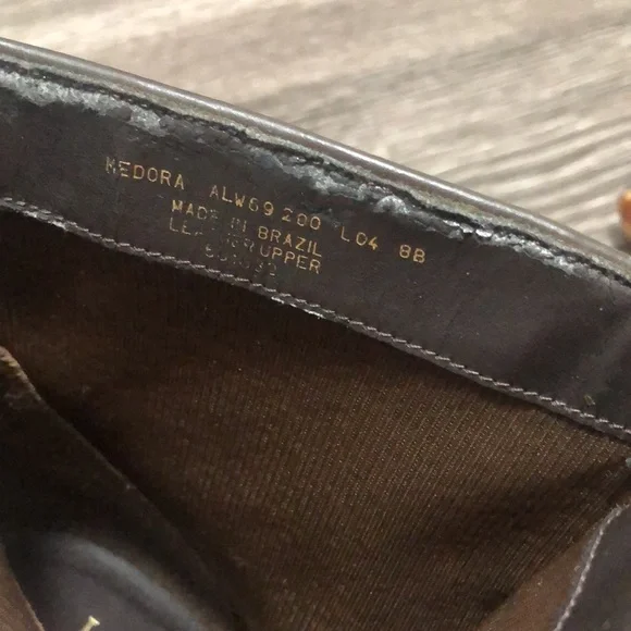 Vintage Ralph Lauren Giraffe Print Pony Hair Heeled Boots - Size 8 - Picture 11 of 12